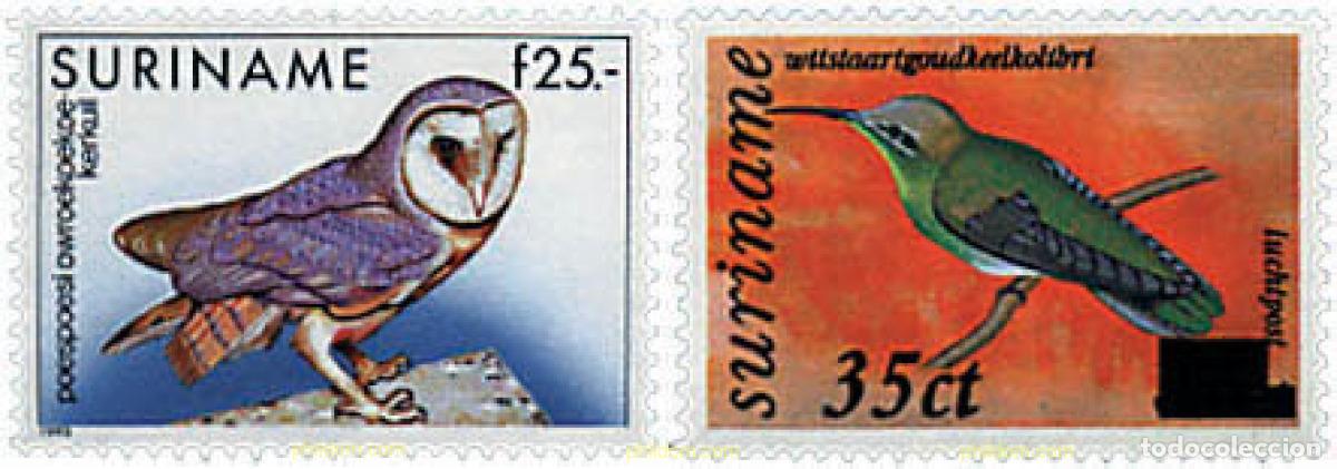 Sellos: 37020 MNH SURINAM 1993 SERIE BASICA