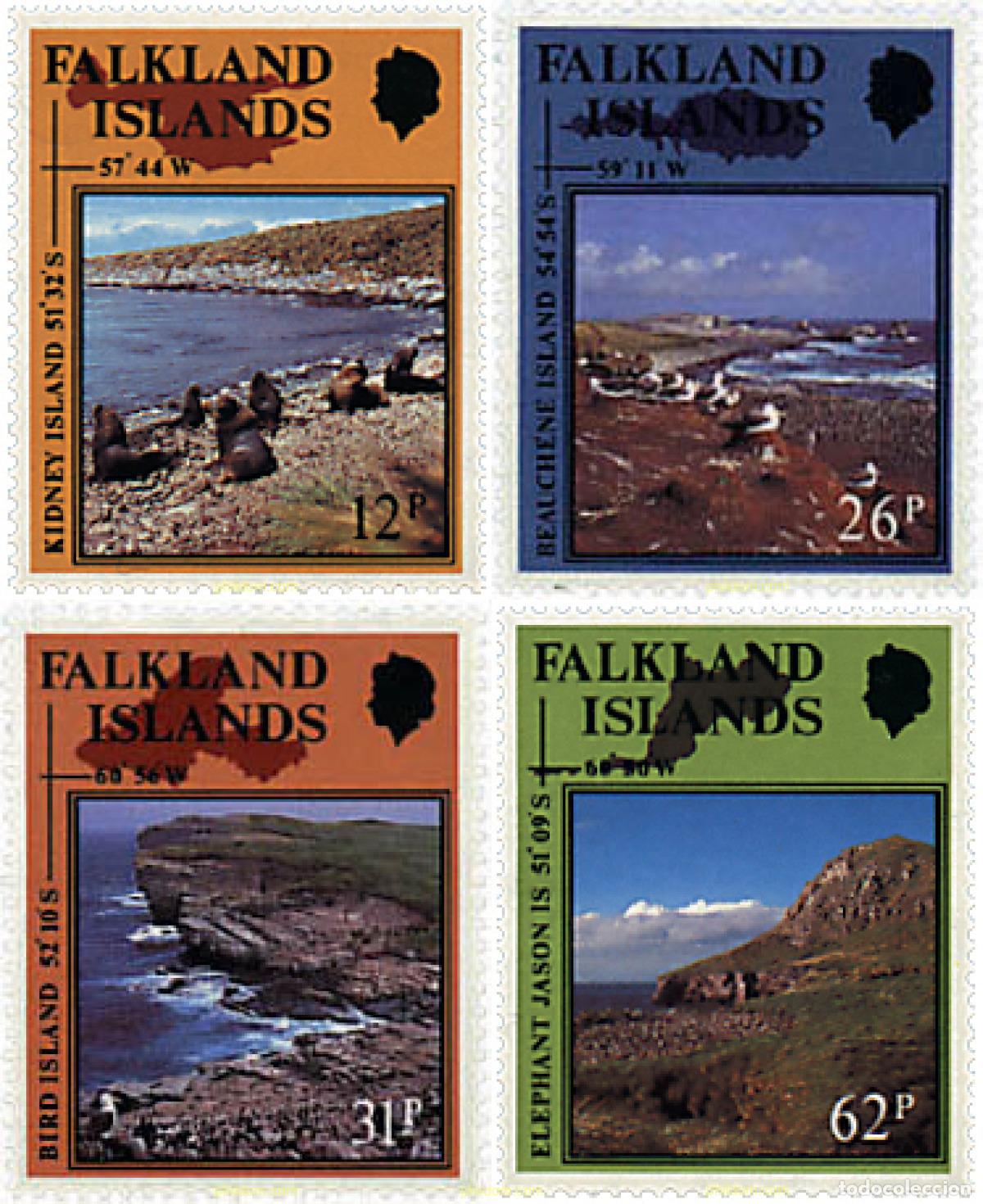 Sellos: 43238 MNH FALKLAND 1990 RESERVAS NATURALES DE LAS ISLAS