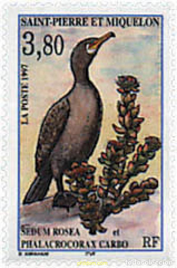 Sellos: 93197 MNH SAN PEDRO Y MIQUELON 1997 FAUNA Y FLORA