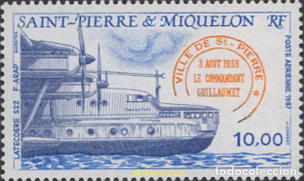 Sellos: 601789 MNH SAN PEDRO Y MIQUELON 1987 AVIACION