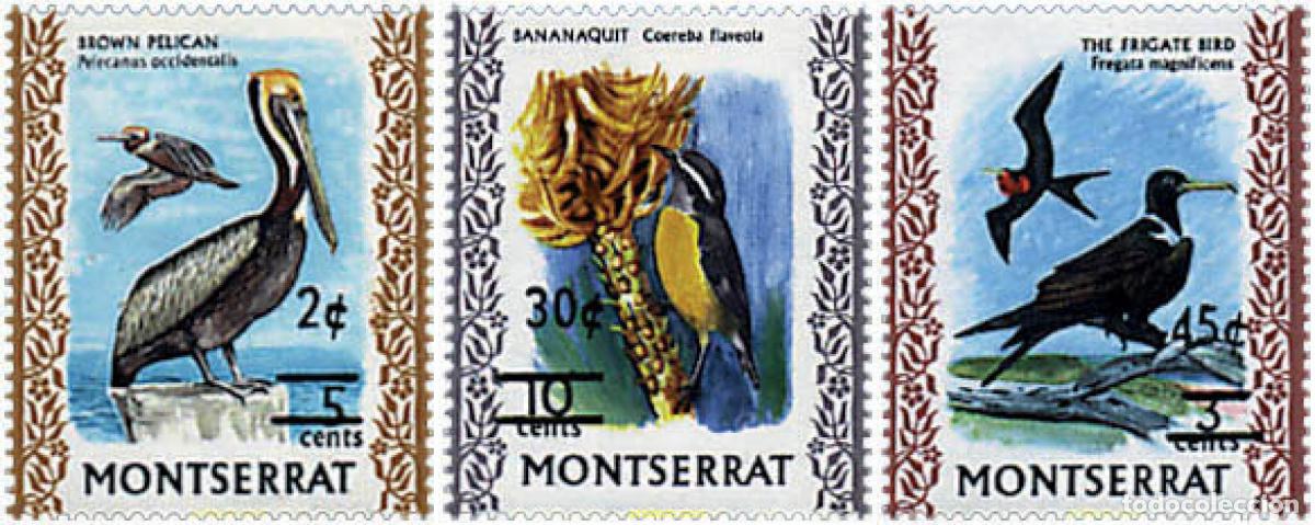 Sellos: 34118 MNH MONTSERRAT 1976 SERIE BASICA