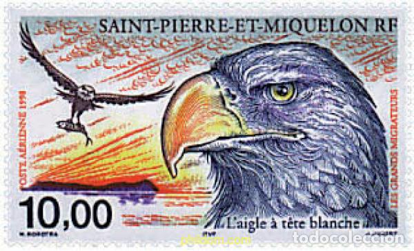 Sellos: 36956 MNH SAN PEDRO Y MIQUELON 1998 LOS GRANDES MIGRADORES