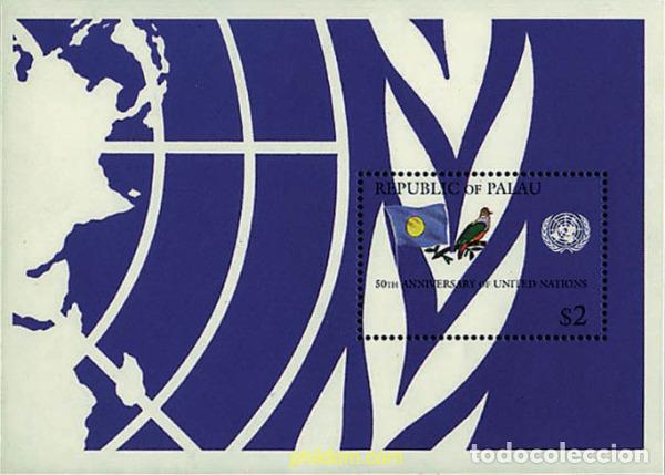 Sellos: 349802 MNH PALAU 1995 50 ANIVERSARIO DE LA ONU