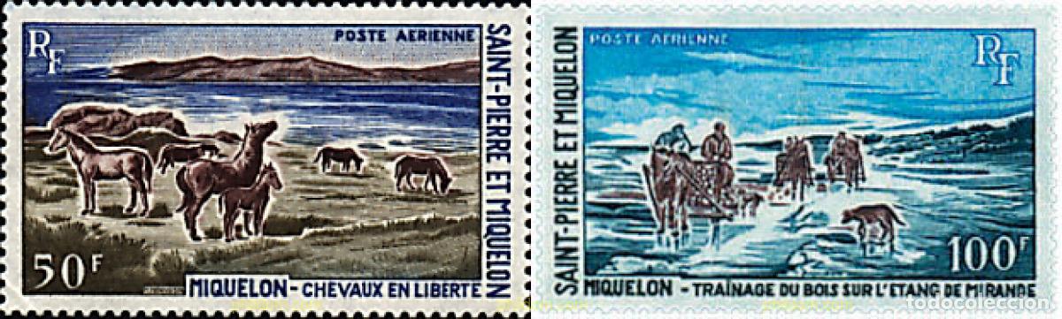 Sellos: 581911 MNH SAN PEDRO Y MIQUELON 1969 PAISAJES