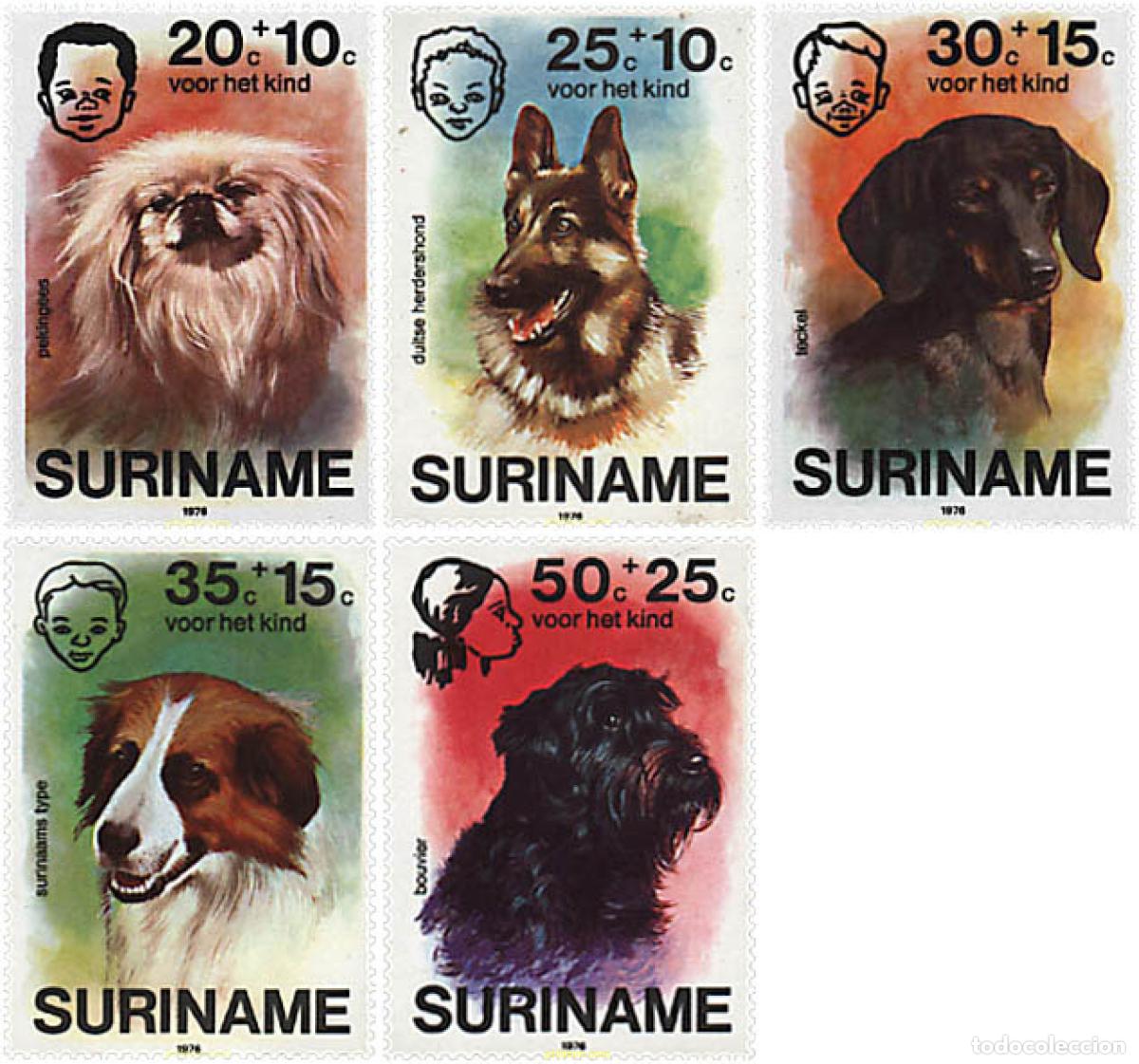 Sellos: 57684 MNH SURINAM 1976 PRO INFANCIA