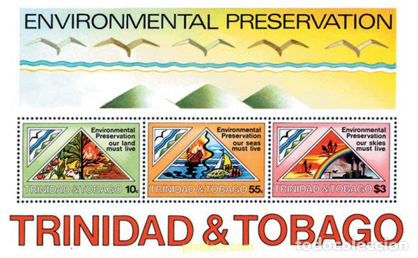 Sellos: 54613 MNH TRINIDAD Y TOBAGO 1981 PROTECCION DEL MEDIO AMBIENTE