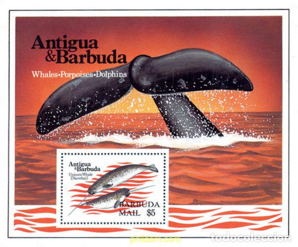 Sellos: 39158 MNH BARBUDA 1983 MAMIFEROS MARINOS