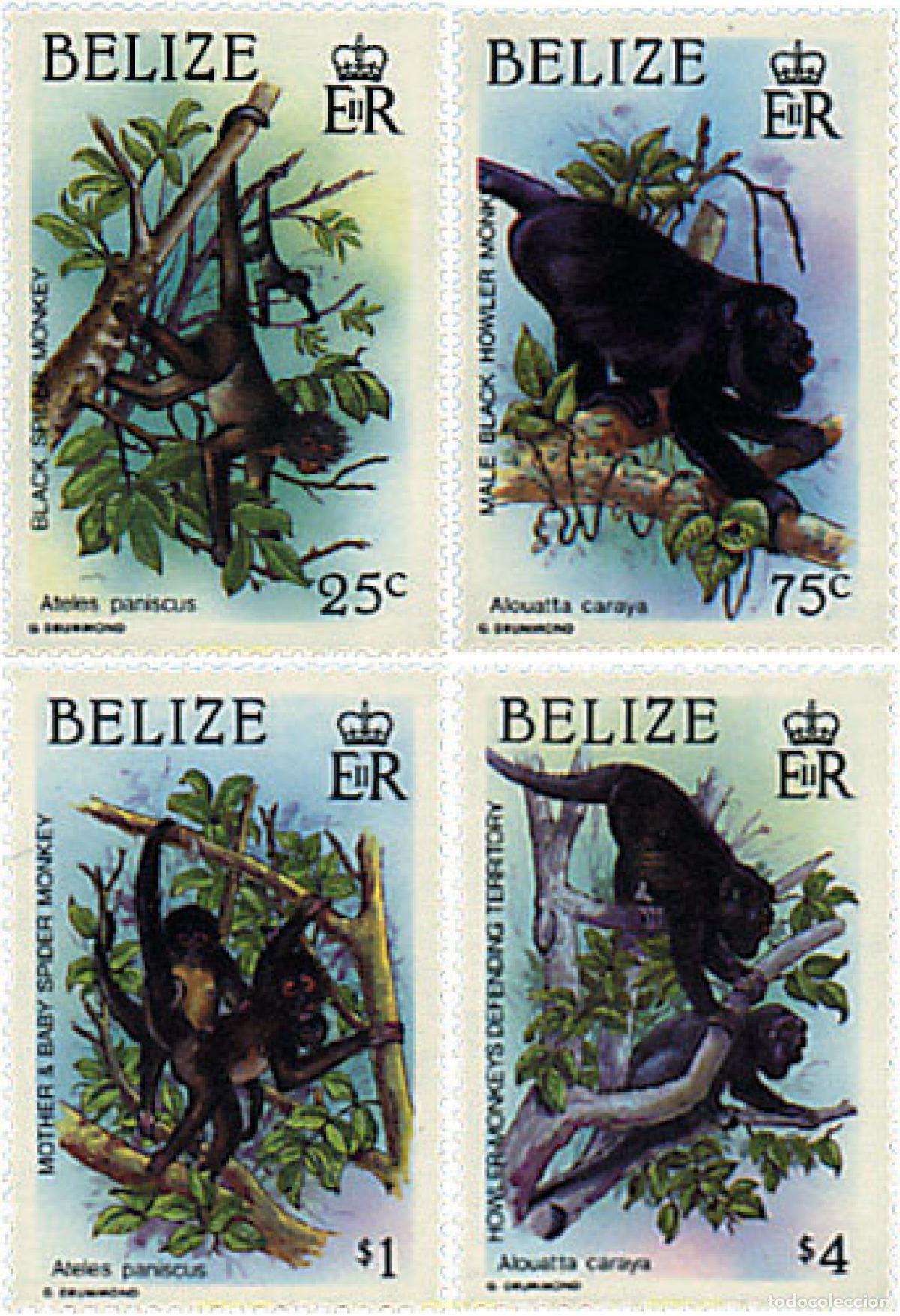 Sellos: 29525 MNH BELIZE 1987 MONOS
