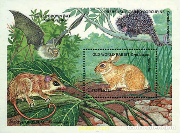 Sellos: 319326 MNH GRANADA 1990 FAUNA