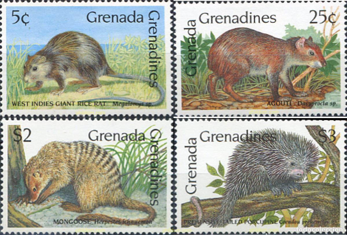 Sellos: 320404 MNH GRANADA GRANADINAS 1990 FAUNA