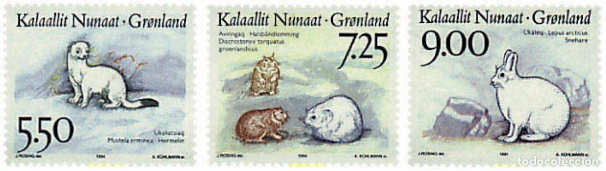 Sellos: 97028 MNH GROENLANDIA 1994 FAUNA ARTICA