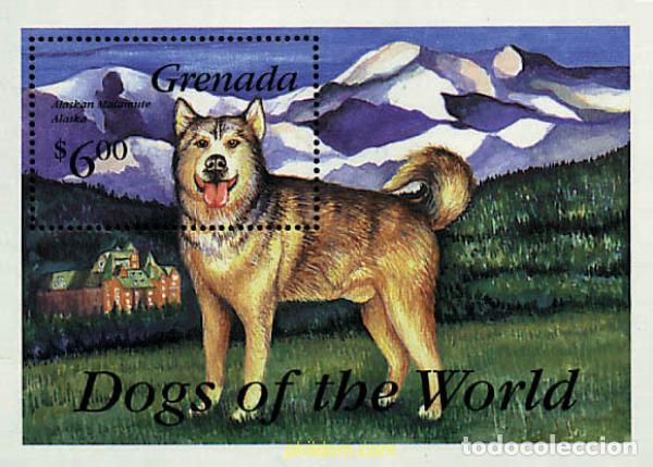 Sellos: 253509 MNH GRANADA 1993 PERROS DEL MUNDO