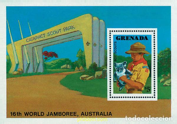 Sellos: 41081 MNH GRANADA 1988 16 JAMBOREE MUNDIAL EN AUSTRALIA