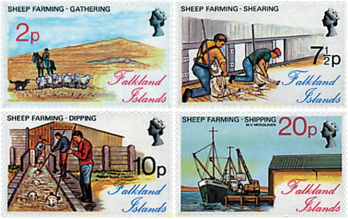 Sellos: 50357 MNH FALKLAND 1976 GANADERIA