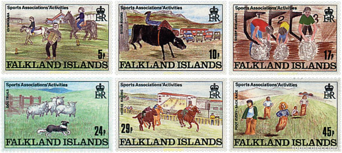 Sellos: 50888 MNH FALKLAND 1989 DIBUJOS INFANTILES