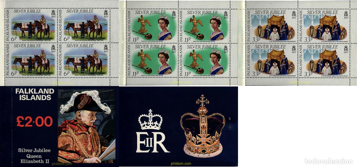 Briefmarken: 3212 MNH FALKLAND 1977 25 ANIVERSARIO DEL REINADO DE ISABEL II