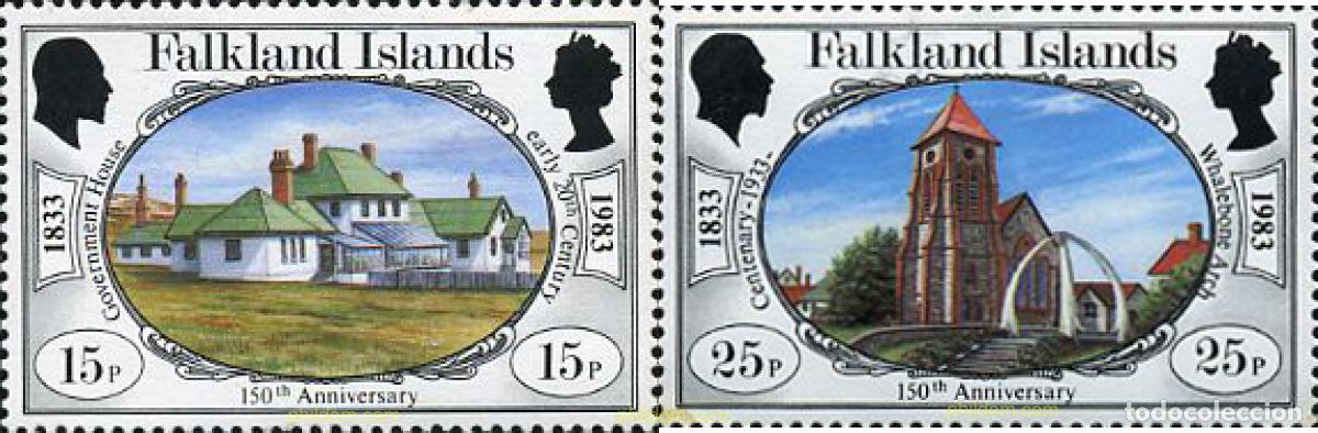 Selos: 367550 MNH FALKLAND 1983 150 ANIVERSARIO DE LA ADMINISTRACION BRITANICA