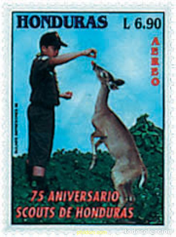 Sellos: 250772 MNH HONDURAS 1996 75 ANIVERSARIO DEL ESCULTISMO EN HONDURAS