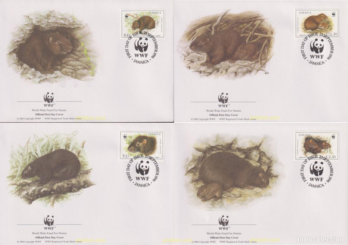 Sellos: 23198 MNH JAMAICA 1996 ESPECIES EN PELIGRO. LA HUTIA JAMAICANA