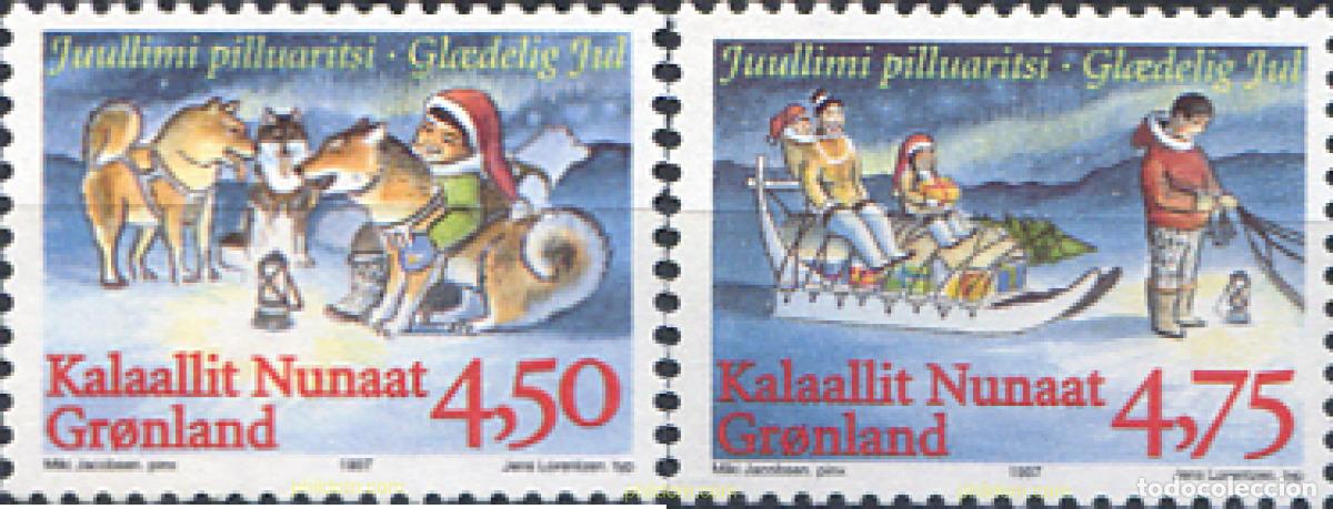 Sellos: 65303 MNH GROENLANDIA 1997 NAVIDAD