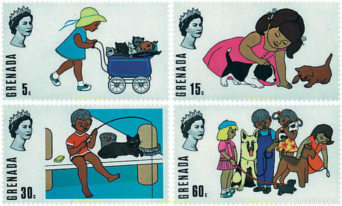 Sellos: 49371 MNH GRANADA 1970 BICENTENARIO DEL NACIMIENTO DEL POETA INGLES WILLIAM WORDSWORTH
