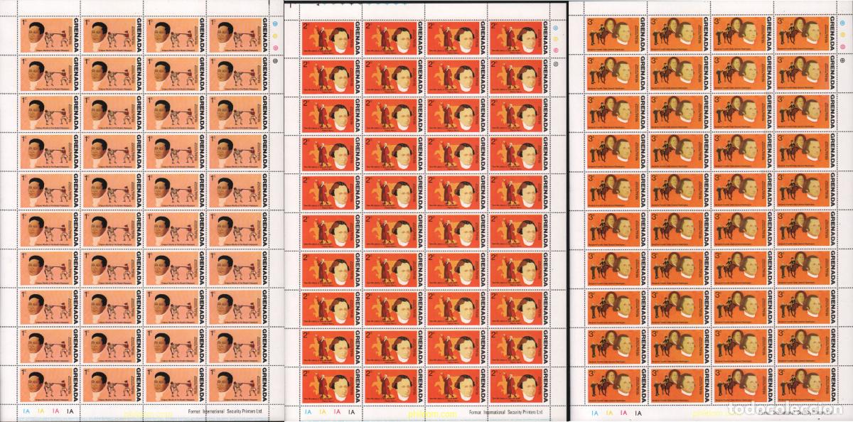 Sellos: 616932 MNH GRANADA 1975 BICENTENARIO DE LA INDEPENDENCIA DE LOS ESTADOS UNIDOS