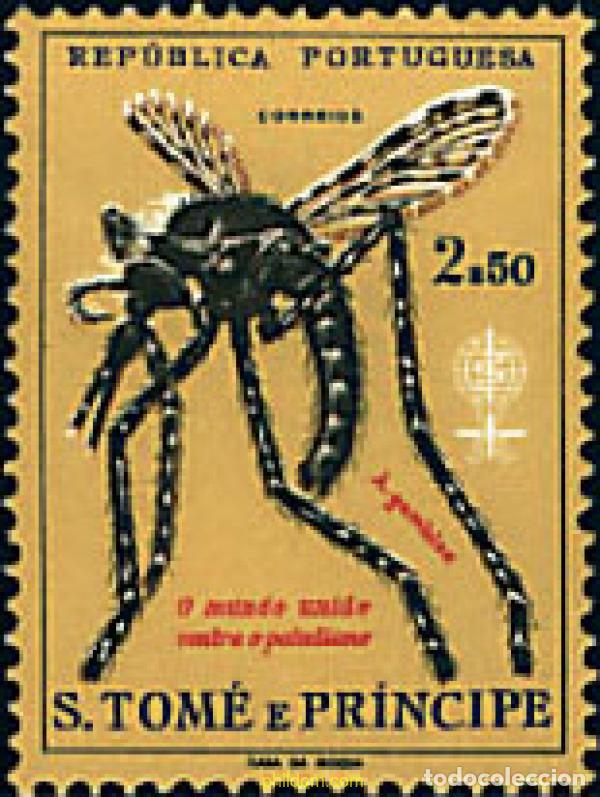 Sellos: 29308 MNH SANTO TOME Y PRINCIPE 1962 MOSQUITOS
