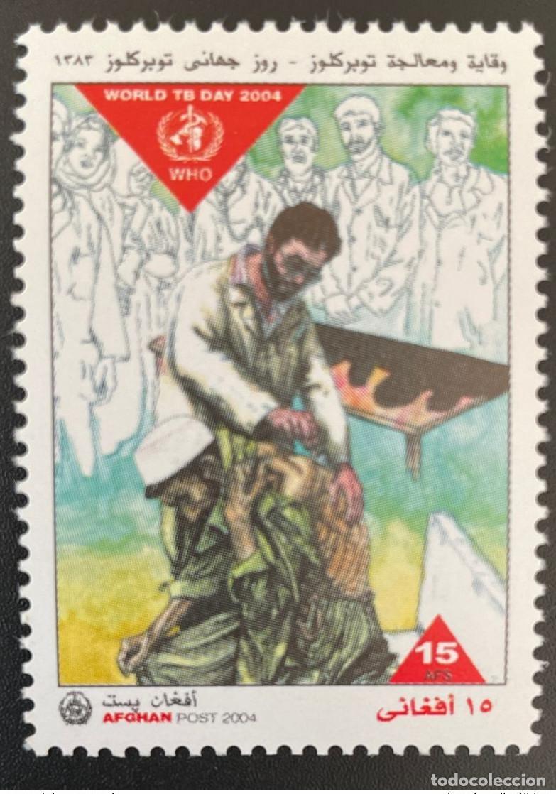 Sellos: Afganist&aacute;n 2004 &mdash; mayo de 2018 Tuberculosis tuberculosa TB OMS Salud
