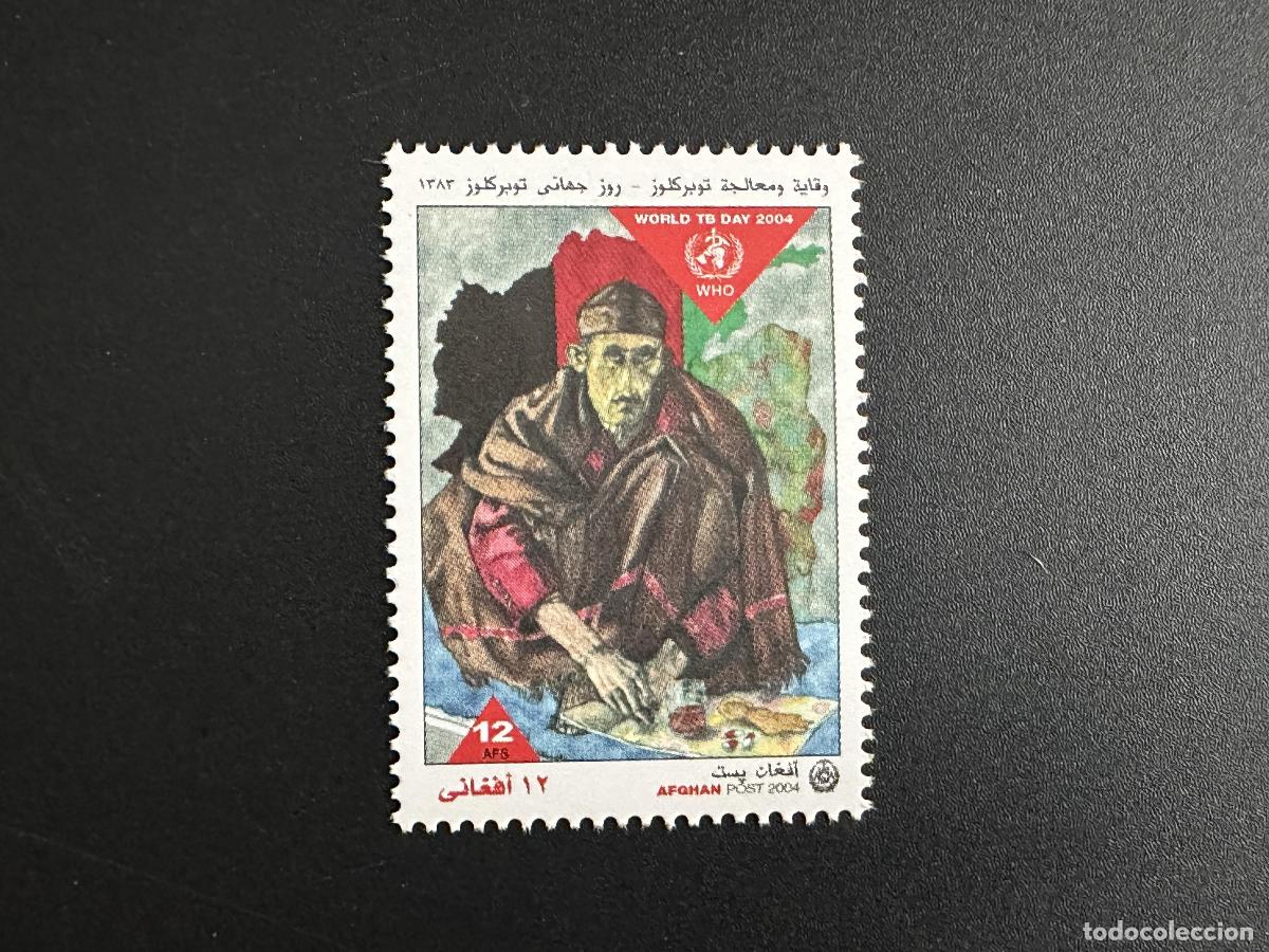 Sellos: Afganist&aacute;n 2004 &mdash; mayo de 2017 Tuberculosis tuberculosa TB OMS Salud