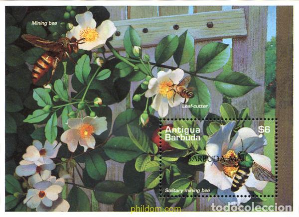 Sellos: 98495 MNH BARBUDA 1997 LAS ABEJAS