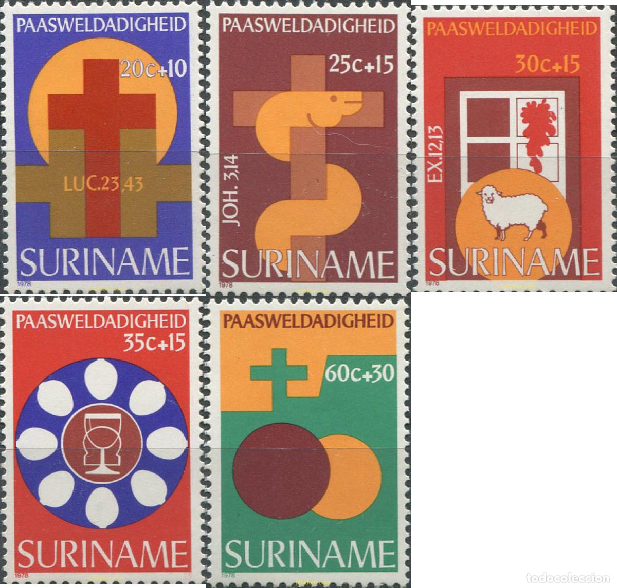 Sellos: 29618 MNH SURINAM 1978 PASCUA