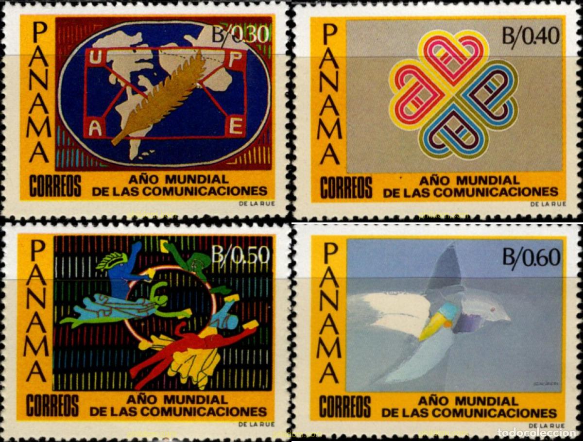 Sellos: 36907 MNH PANAMA 1983 A&Ntilde;O MUNDIAL DE LAS COMUNICACIONES