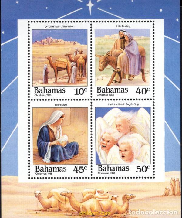 Sellos: 47491 MNH BAHAMAS 1988 NAVIDAD