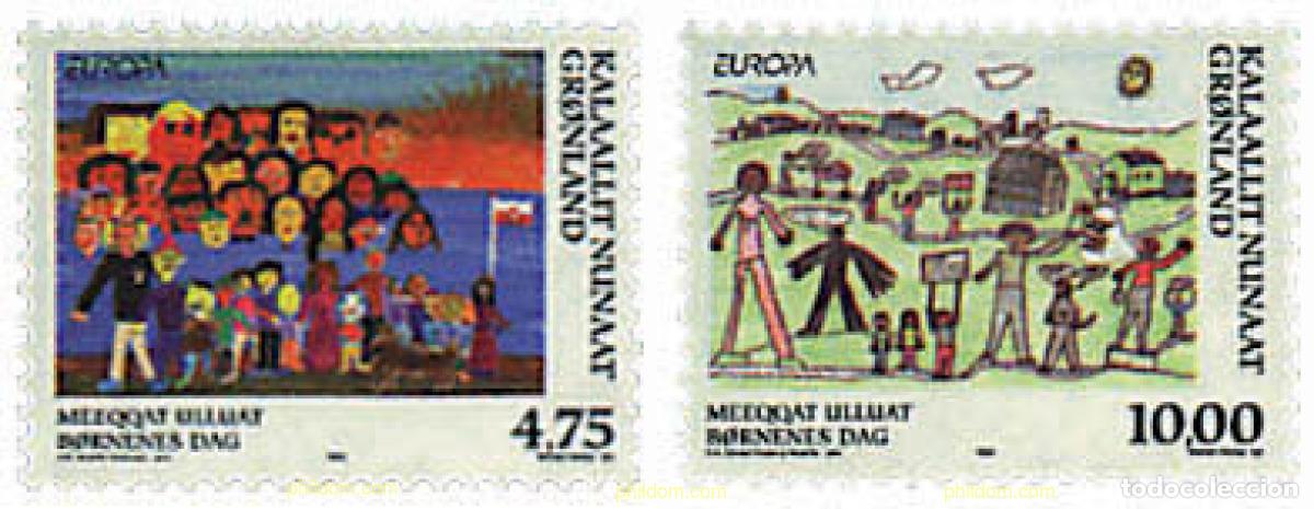 Sellos: 63133 MNH GROENLANDIA 1998 EUROPA CEPT. FESTIVALES Y FIESTAS NACIONALES
