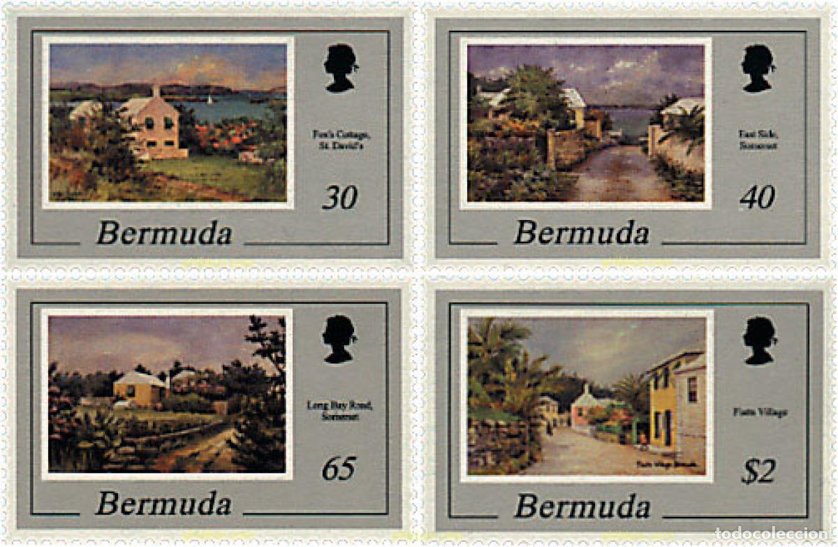 Sellos: 50349 MNH BERMUDAS 1998 PINTURAS