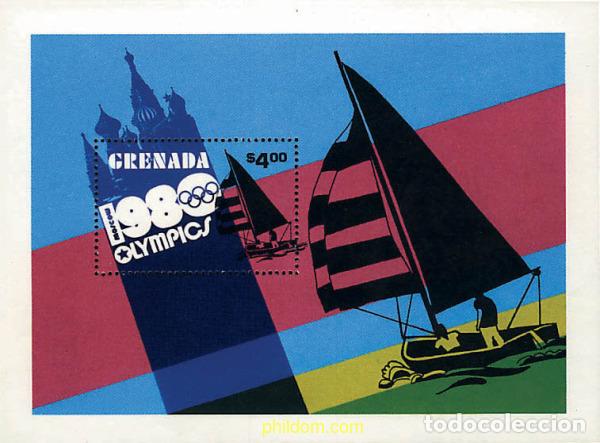 Sellos: 35274 MNH GRANADA 1980 22 JUEGOS OLIMPICOS VERANO MOSCU 1980
