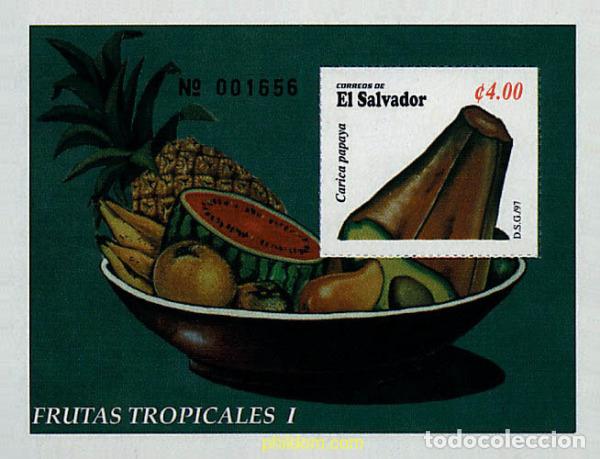Sellos: 54743 MNH EL SALVADOR 1997 FRUTAS TROPICALES