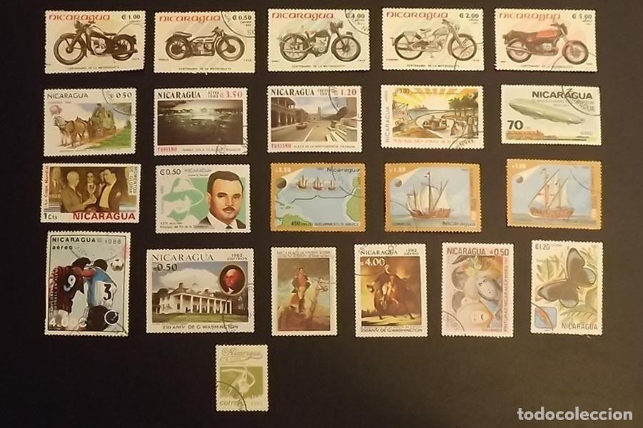 Sellos: 22 sellos de Nicaragua