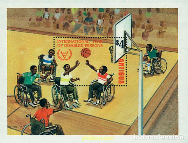 Sellos: 51918 MNH ANTIGUA Y BARBUDA 1981 A&Ntilde;O INTERNACIONAL DE LOS DISCAPACITADOS
