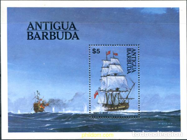 Sellos: 46730 MNH ANTIGUA Y BARBUDA 1984 BARCOS