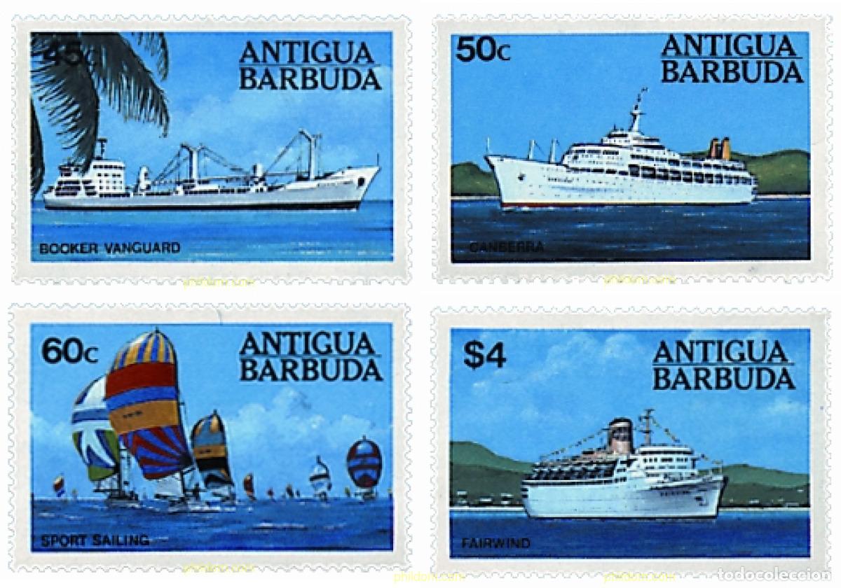 Sellos: 46733 MNH ANTIGUA Y BARBUDA 1984 BARCOS
