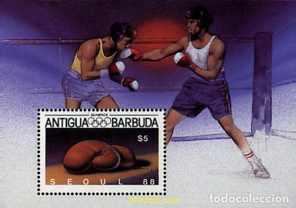 Sellos: 46806 MNH ANTIGUA Y BARBUDA 1987 24 JUEGOS OLIMPICOS VERANO SEUL 1988