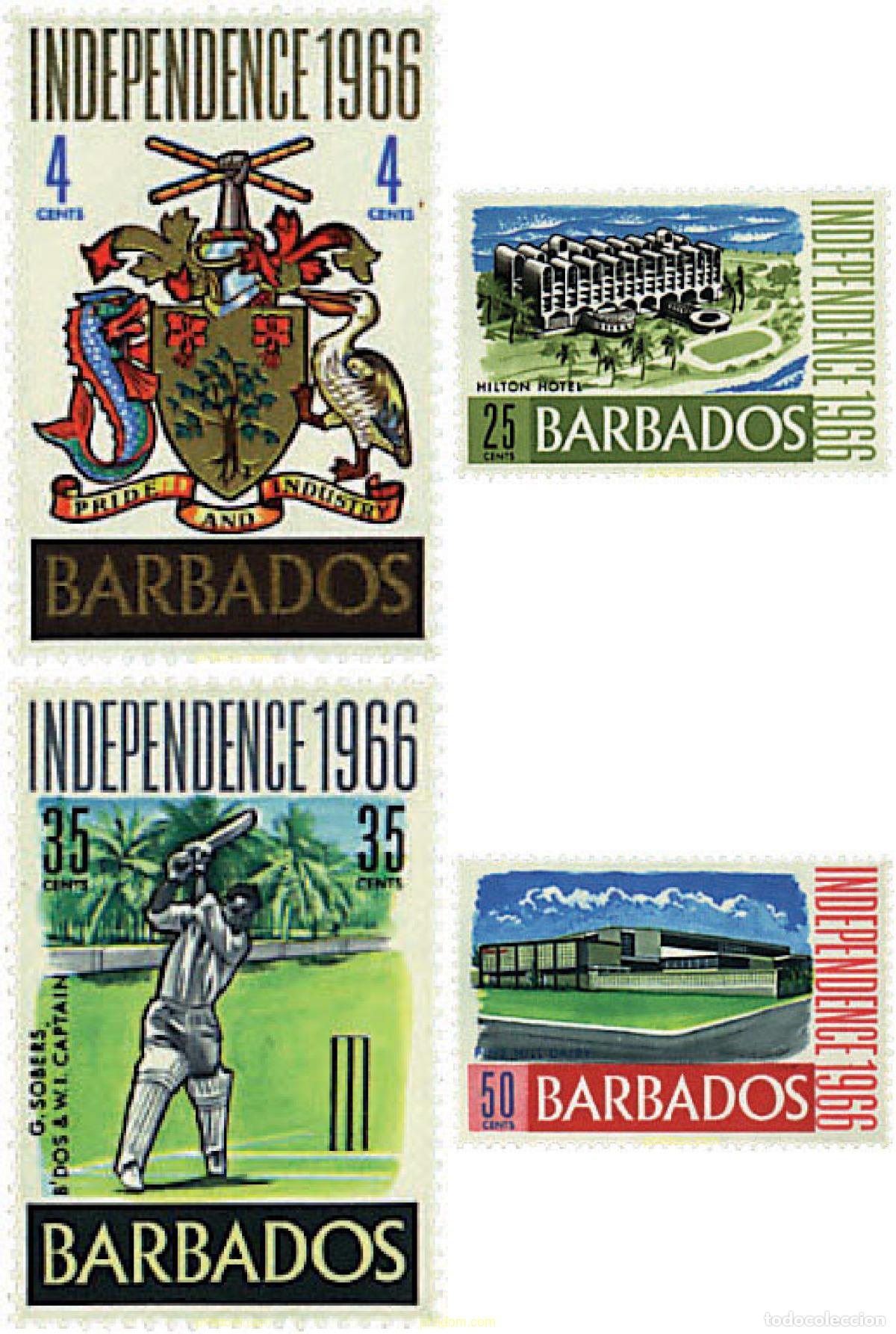 Sellos: 39092 MNH BARBADOS 1966 INDEPENDENCIA - Foto 1