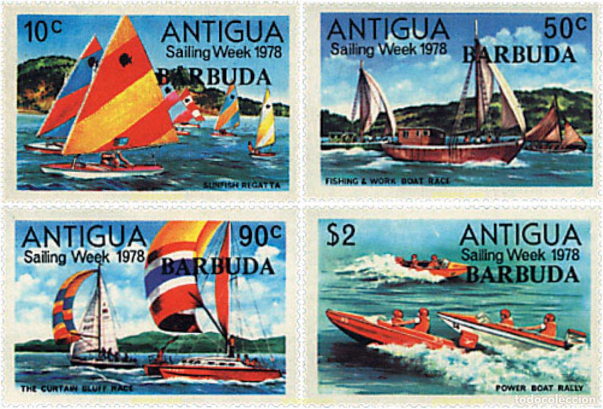 Sellos: 47086 MNH BARBUDA 1978 SEMANA DE LA VELA - Foto 1