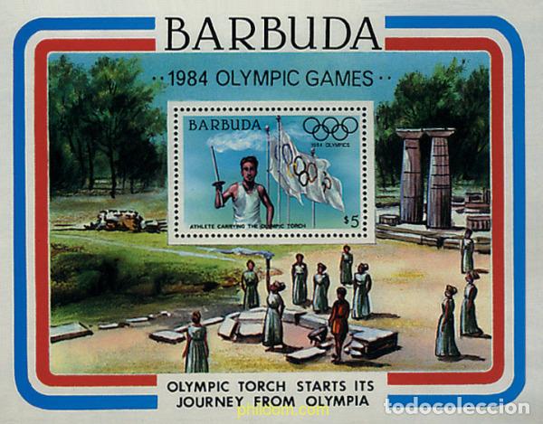 Sellos: 47211 MNH BARBUDA 1984 23 JUEGOS OLIMPICOS VERANO LOS ANGELES 1984