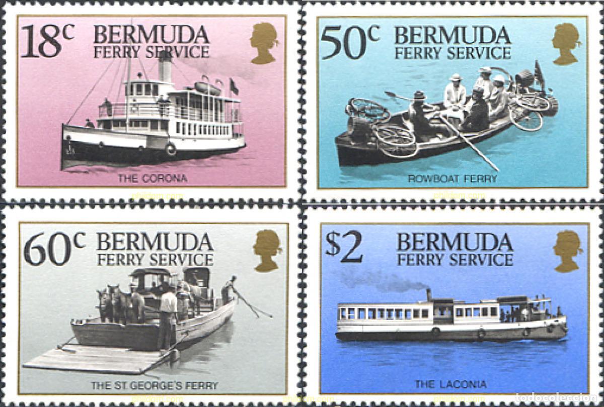 Sellos: 81360 MNH BERMUDAS 1989 BARCOS - Foto 1