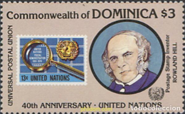 Sellos: 678422 MNH DOMINICA 1985 40 ANIVERSARIO DE LA ORGANIZACION DE LAS NACIONES UNIDAS