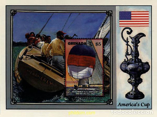 Sellos: 39414 MNH GRANADA 1987 DEPORTES NAUTICOS