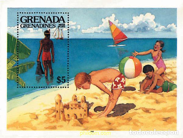 Sellos: 31913 MNH GRANADA GRANADINAS 1985 DEPORTES NAUTICOS