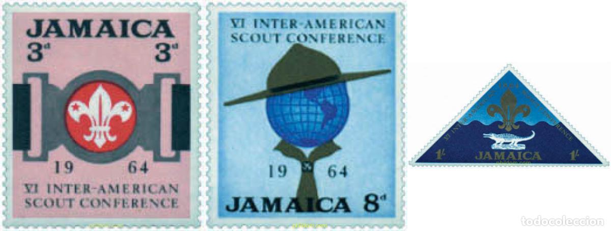 Sellos: 42341 MNH JAMAICA 1964 6 CONFERENCIA INTERNACIONAL DE ESCULTISMO EN KINGSTON